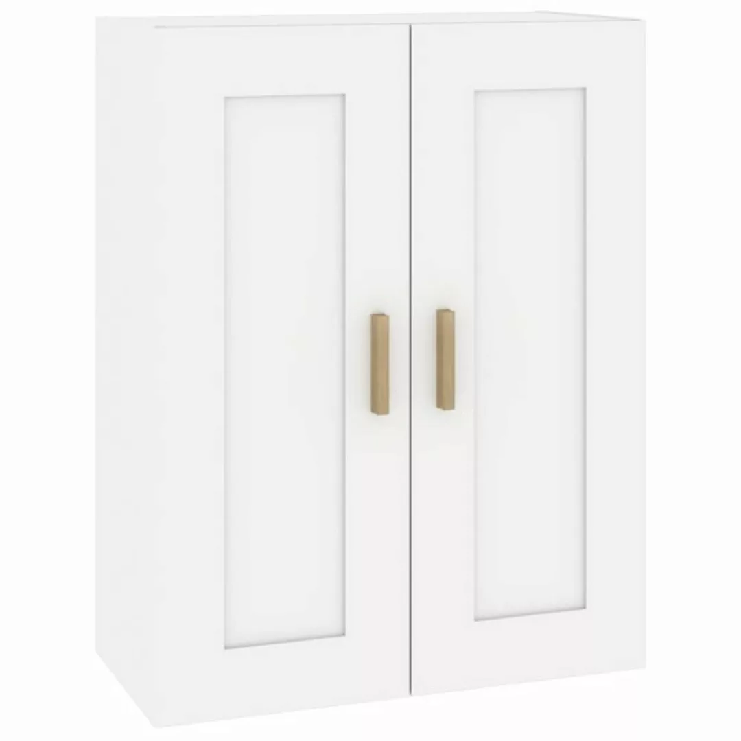 vidaXL Hängeschrank Wandschrank Weiß 69,5x32,5x90 cm Spanplatte günstig online kaufen