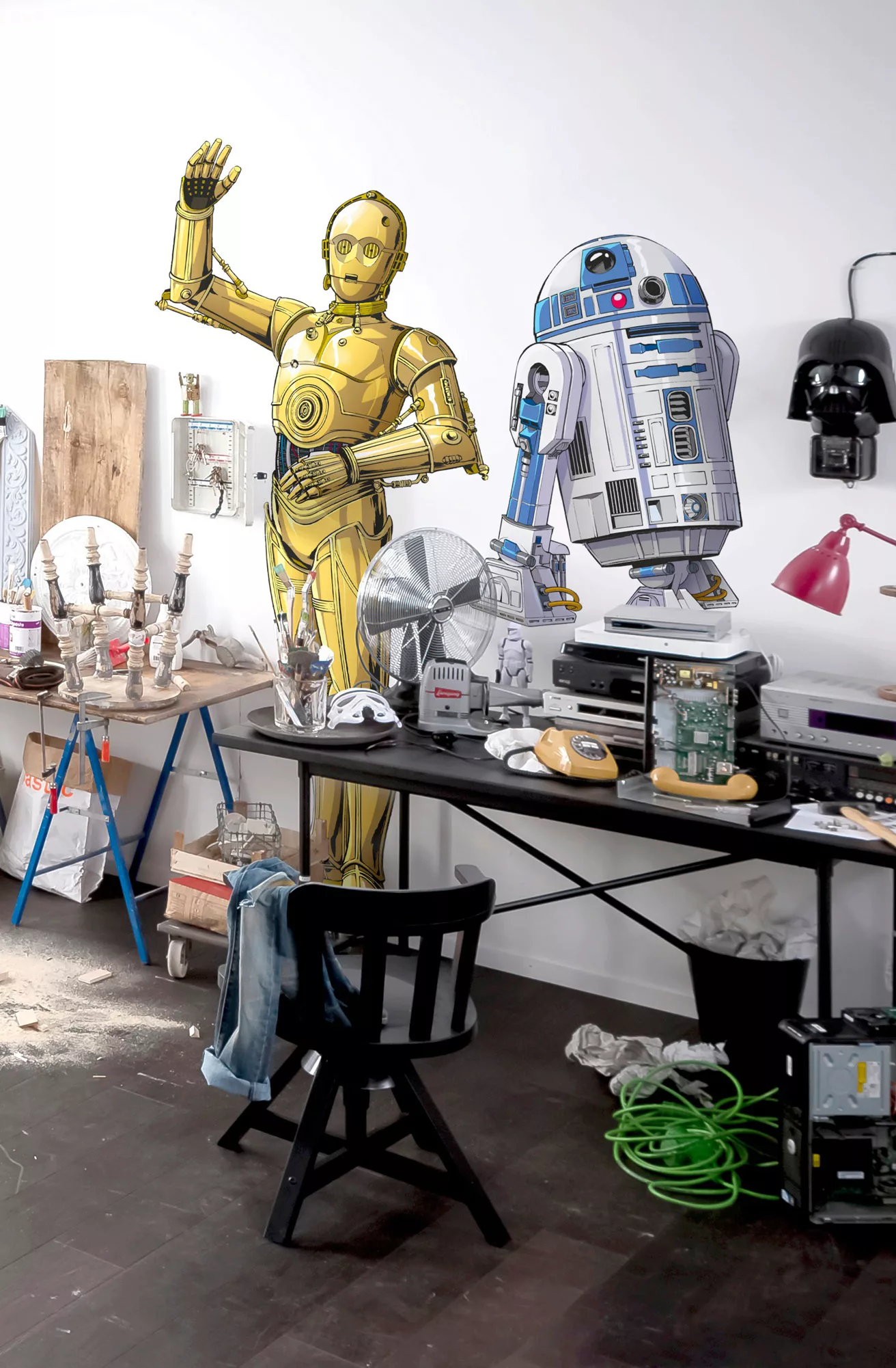 Komar Vliestapete »Star Wars XXL C-3PO«, 127x200 cm (Breite x Höhe), selbst günstig online kaufen