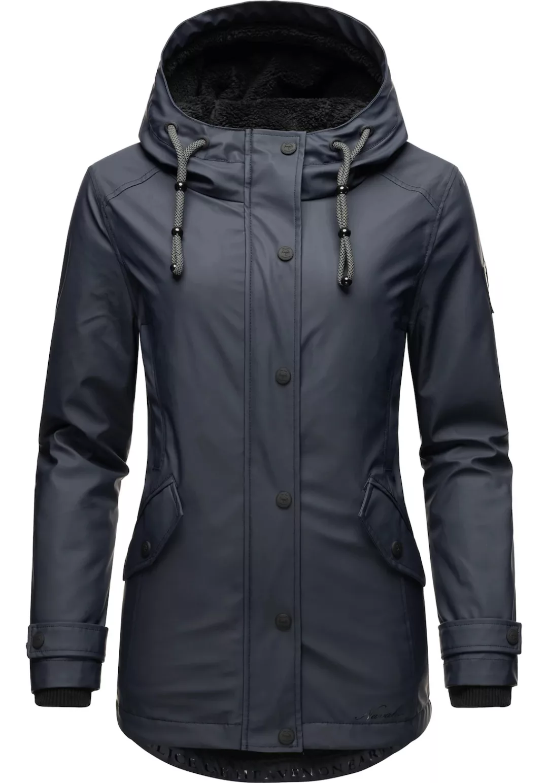 Navahoo Regenjacke "Lindraa", mit Kapuze, stylische wasserdichte Outdoorjac günstig online kaufen