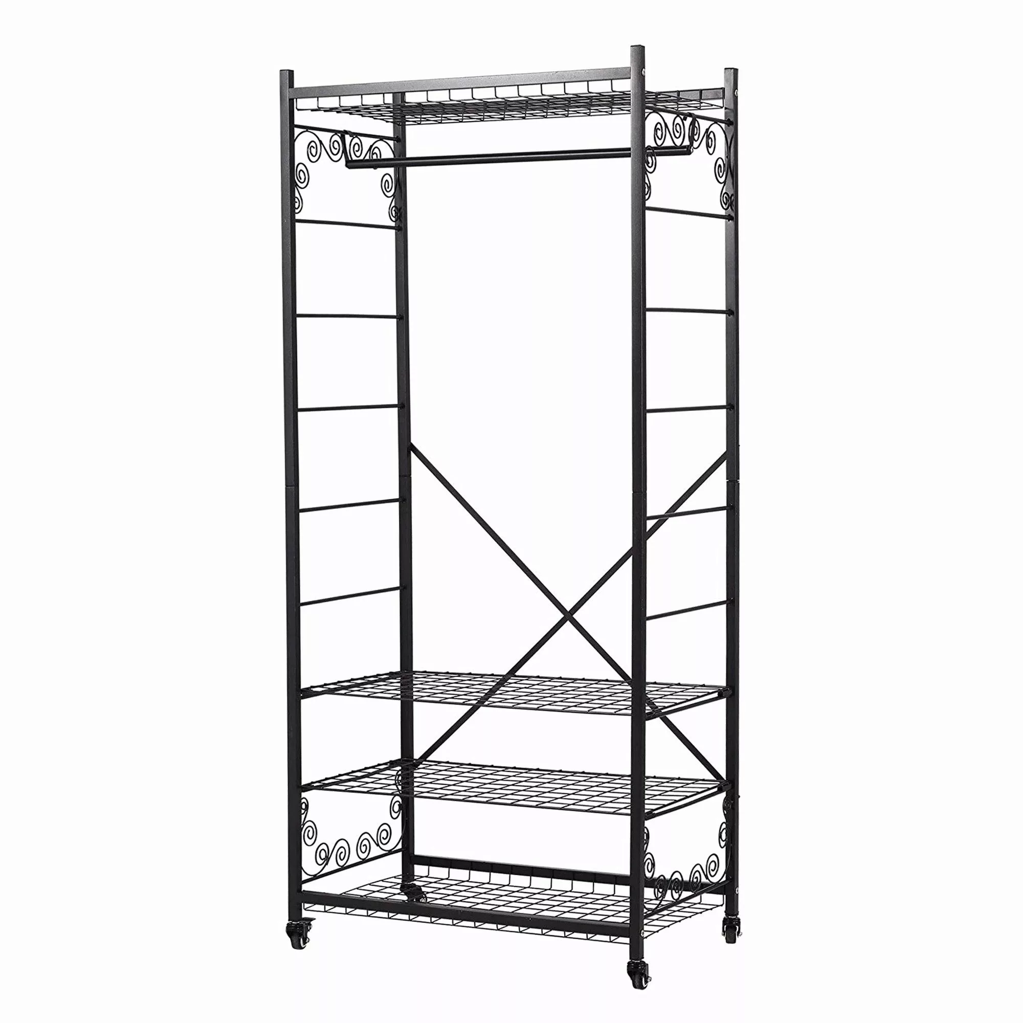 HomeGuru Kleiderständer Kleiderständer aus Metall, 4 günstig online kaufen