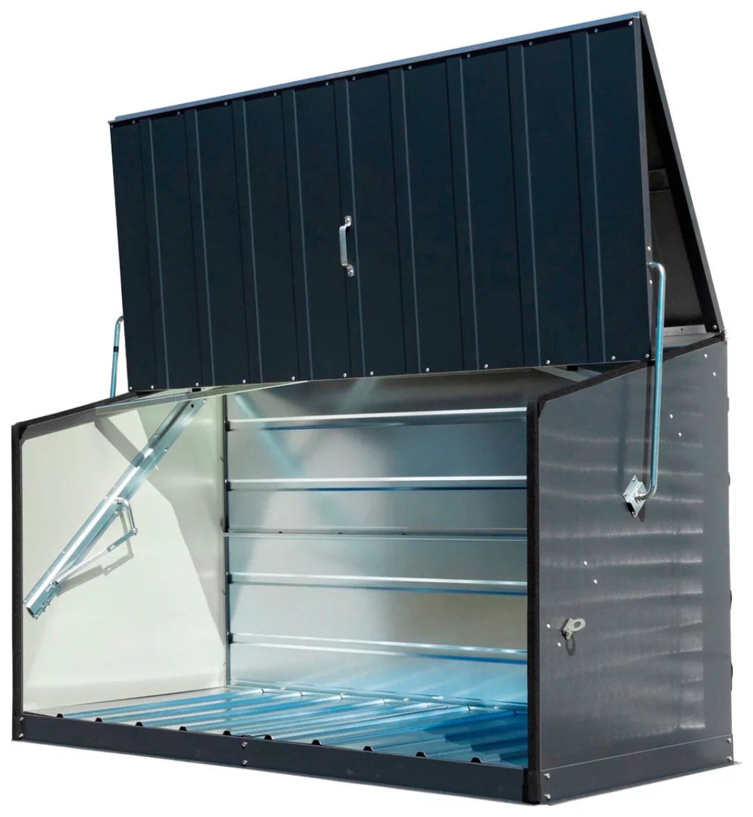 Trimetals Aufbewahrungsbox Storeguard Anthrazit 196 cm x 89 cm günstig online kaufen