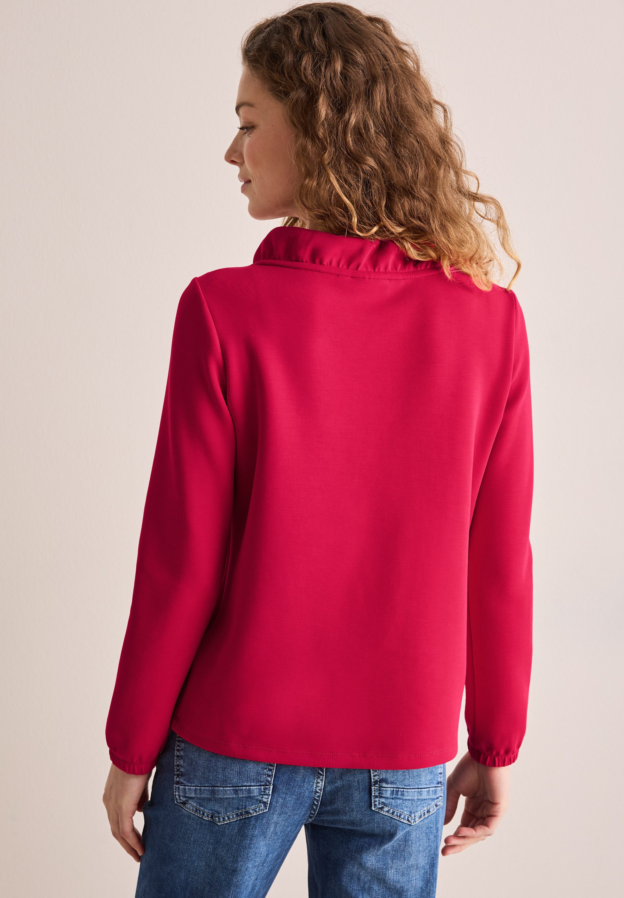 CECIL Langarmshirt mit Funnelneck günstig online kaufen