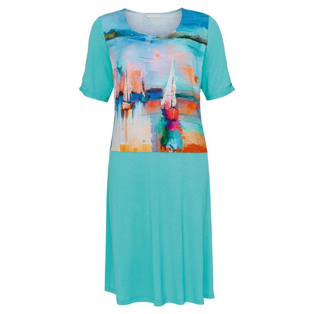 MODEE Sommerkleid bedruckt mit Halbarm und trendigem Print bequem zu tragen günstig online kaufen