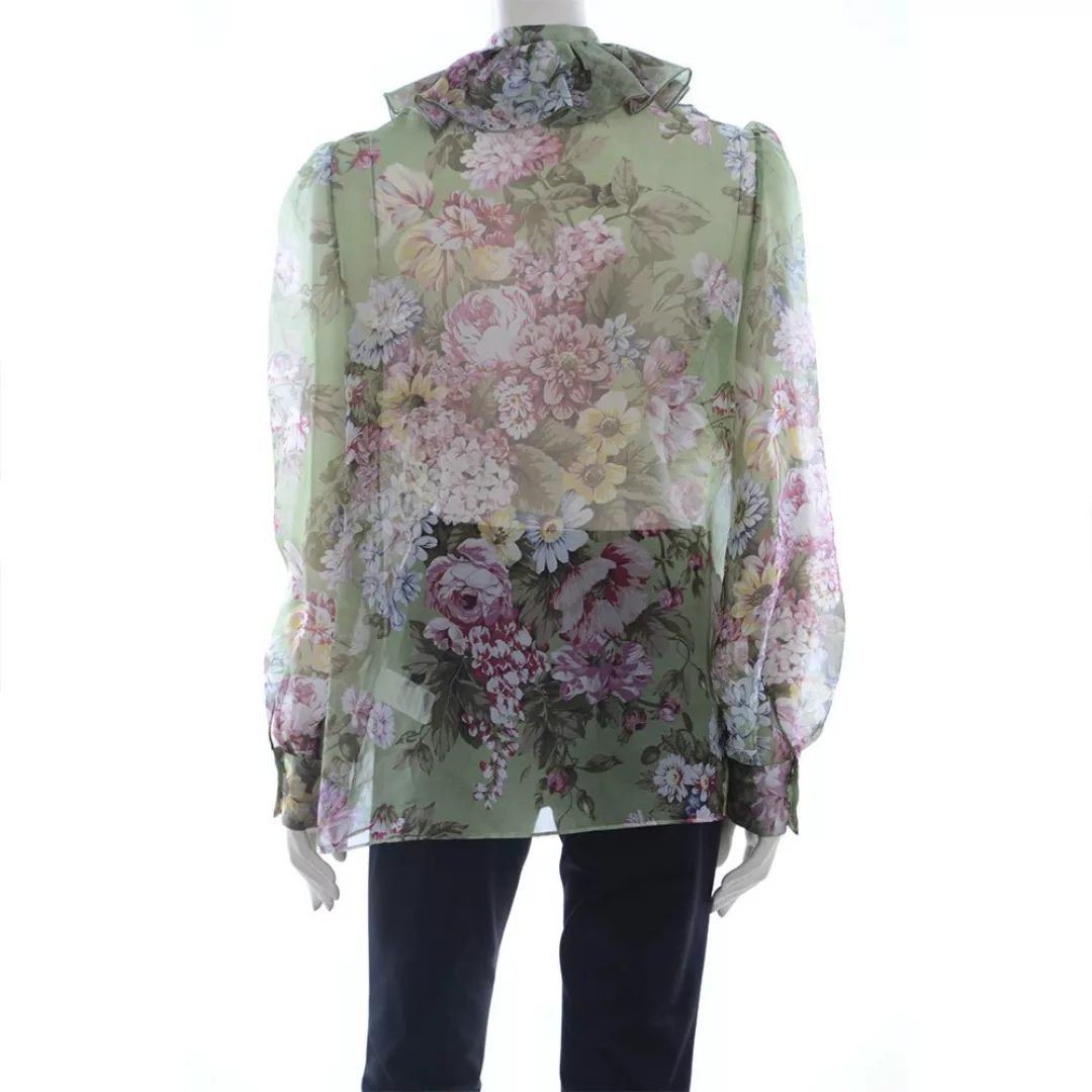 Dolce & Gabbana 732117 Silk Blouse 46 Green günstig online kaufen