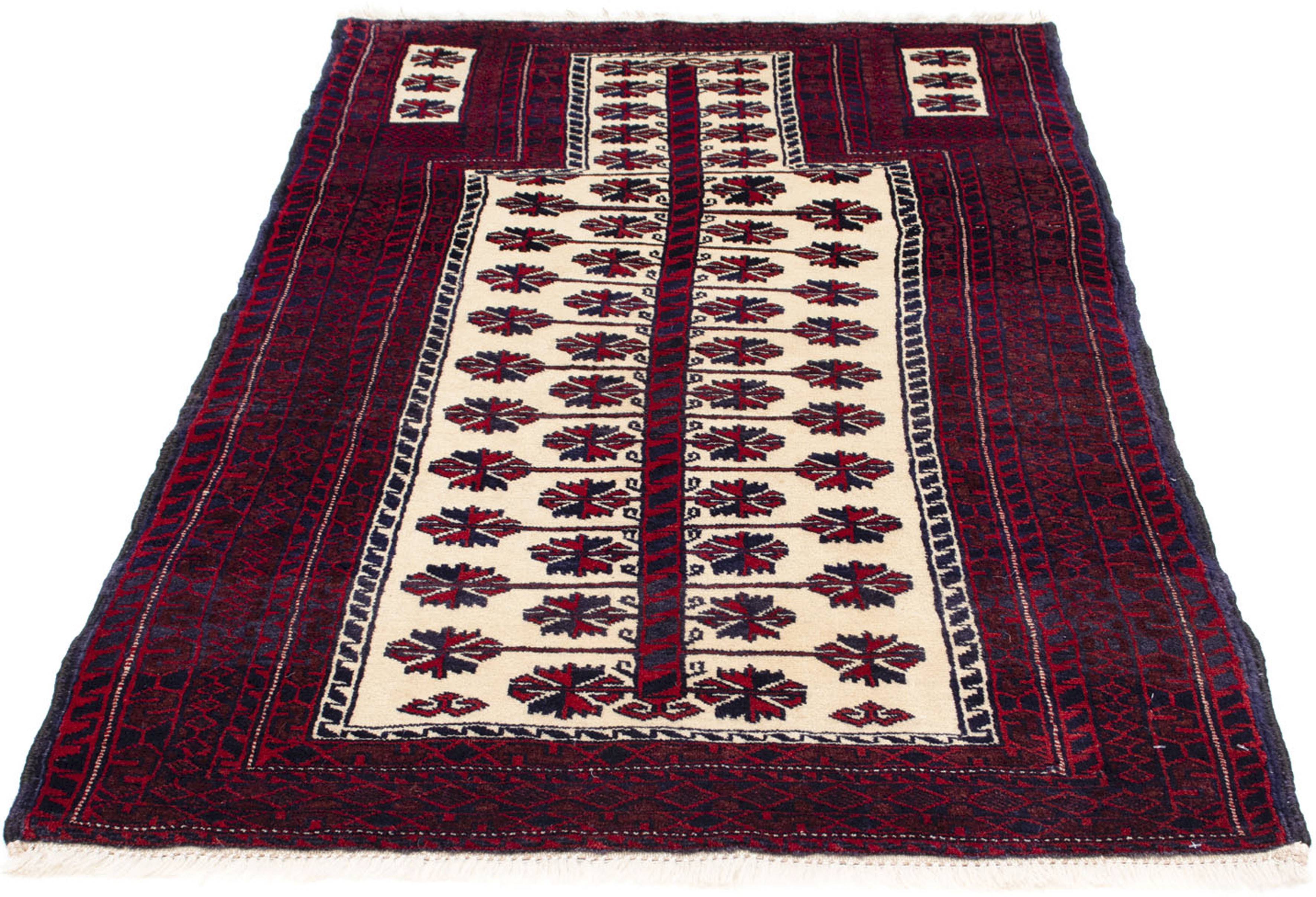 morgenland Orientteppich »Belutsch - 147 x 93 cm - beige«, rechteckig, Wohn günstig online kaufen