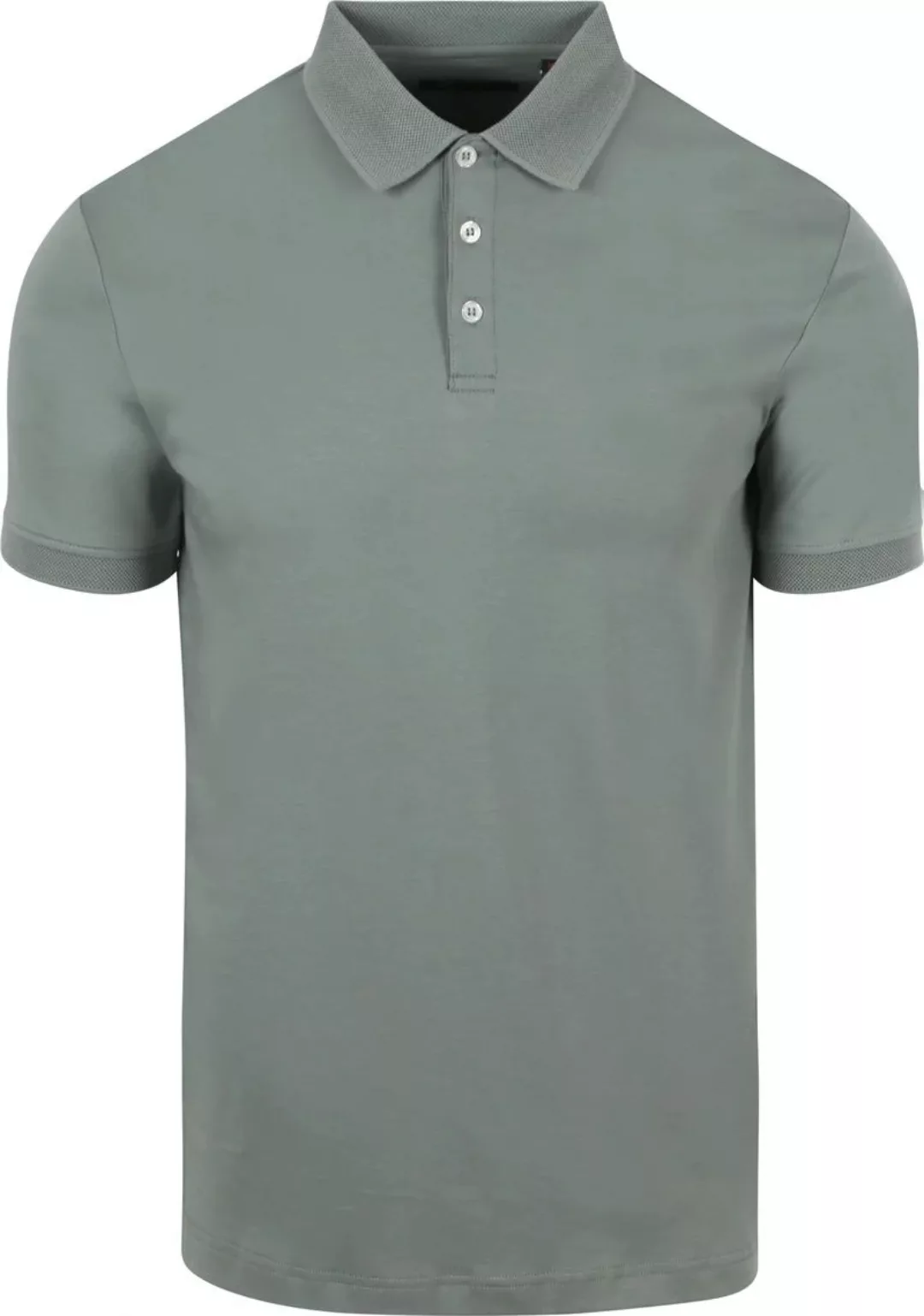 Suitable Liquid Poloshirt Grün - Größe S günstig online kaufen