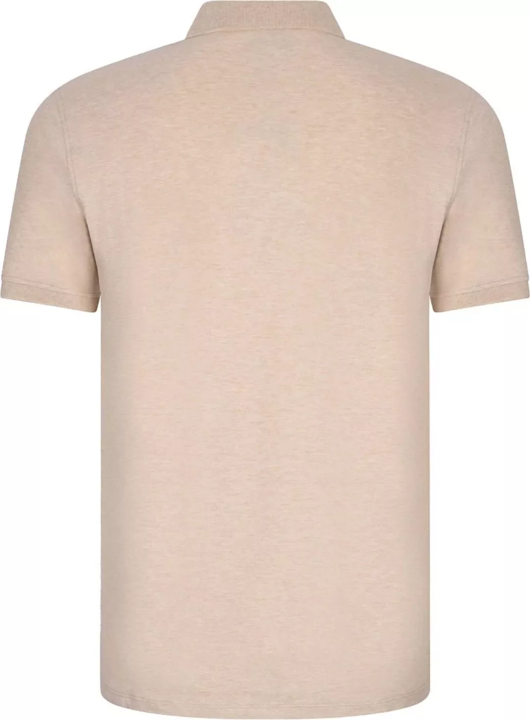 Cavallaro Bavegio Poloshirt Melange Beige - Größe L günstig online kaufen