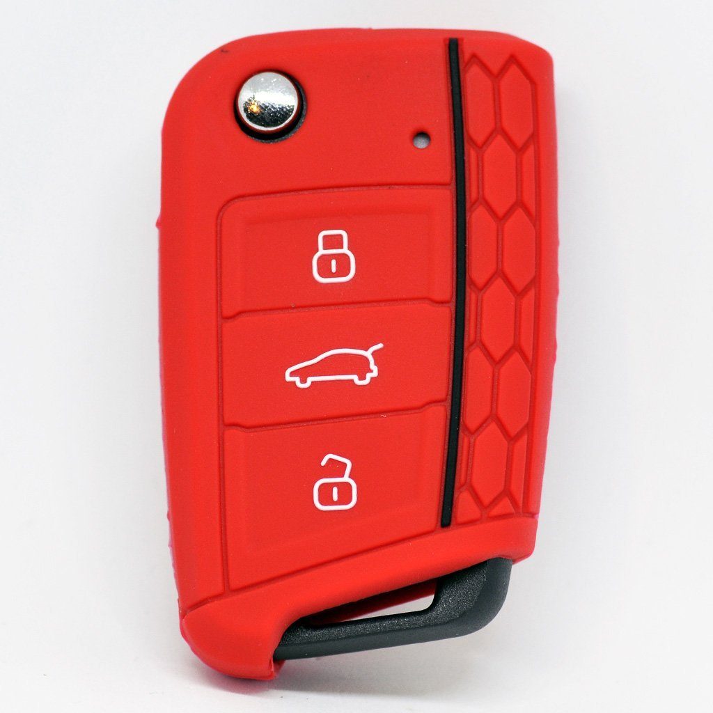 mt-key Schlüsseltasche Autoschlüssel Softcase Silikon Schutzhülle günstig online kaufen