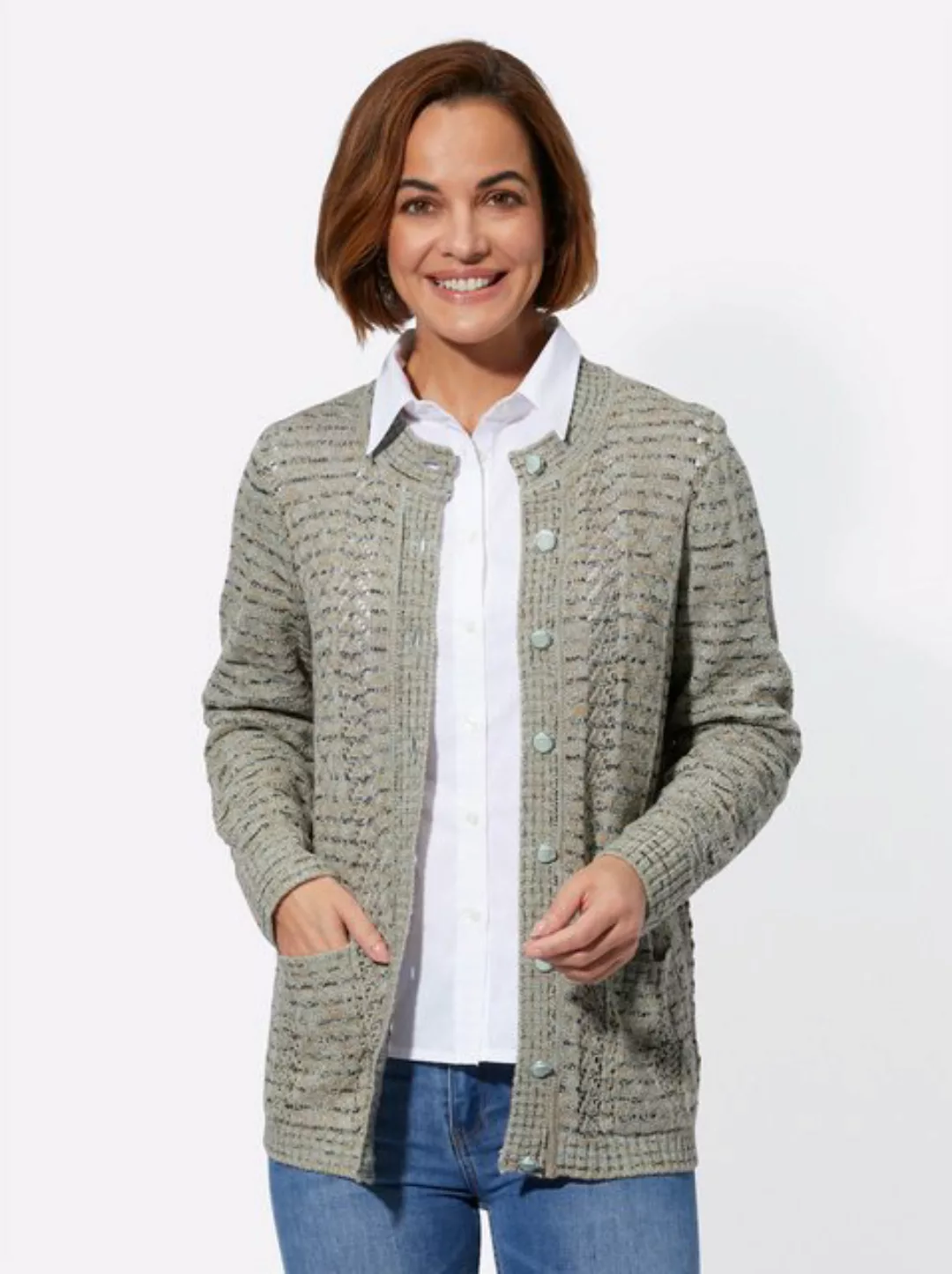 Witt Strickjacke Ajourstrickjacke günstig online kaufen