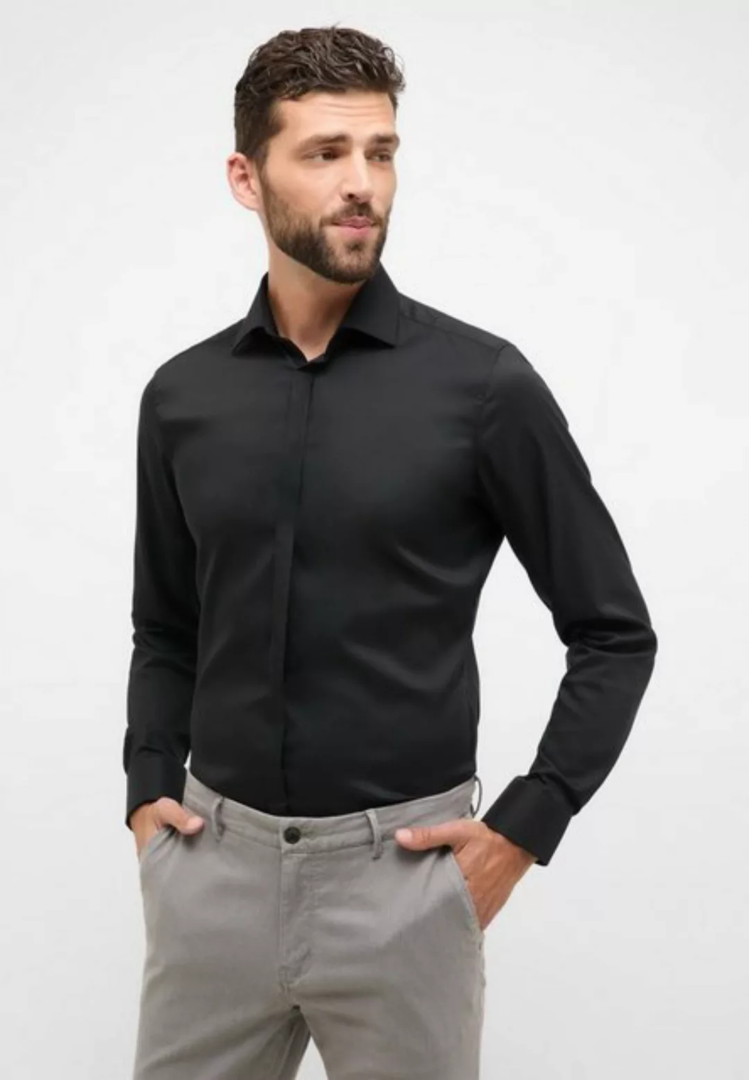 Eterna Langarmhemd "SLIM FIT" günstig online kaufen