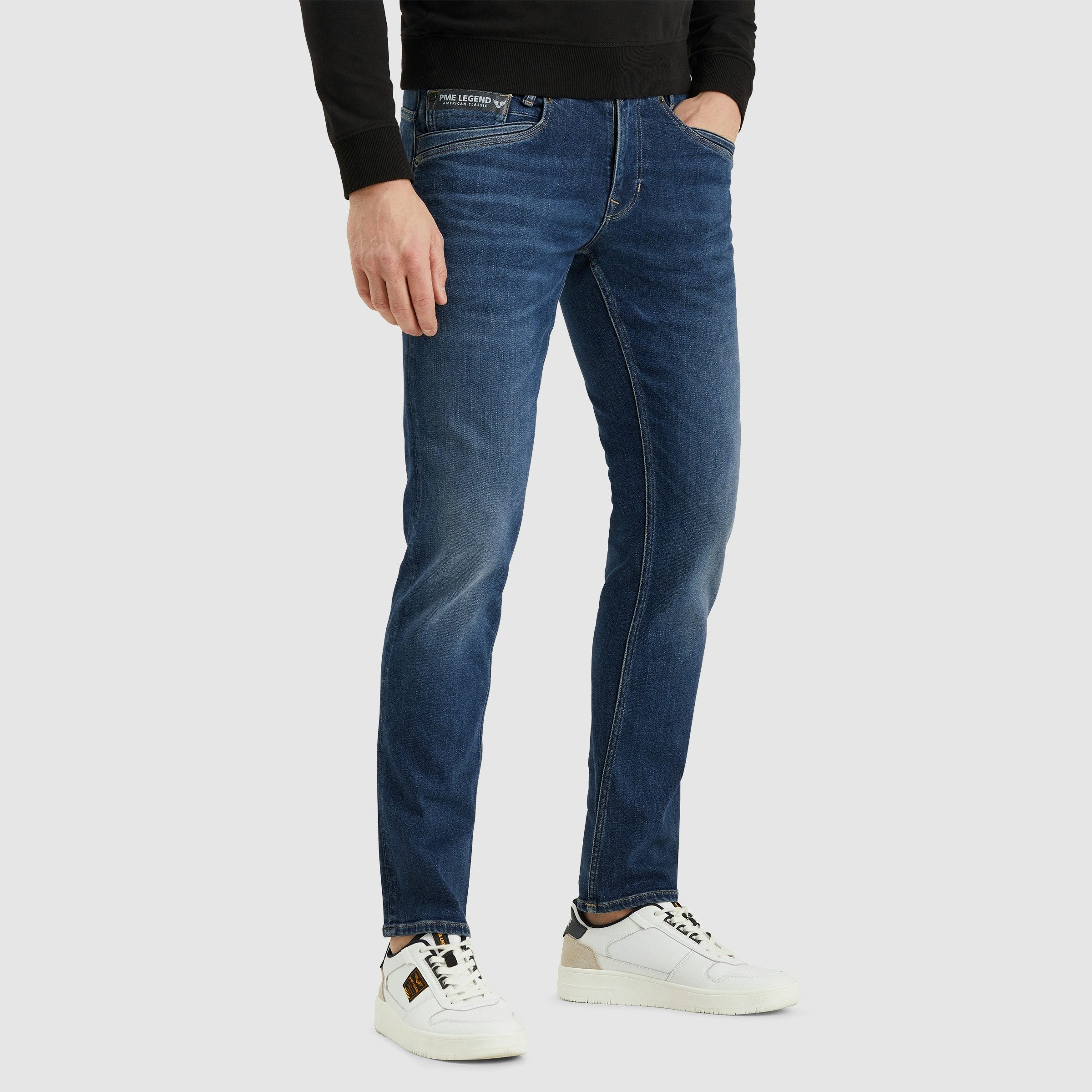 PME Legend Herren Jeans SKYRAK - Low Waist - Regular Fit - Blau günstig online kaufen