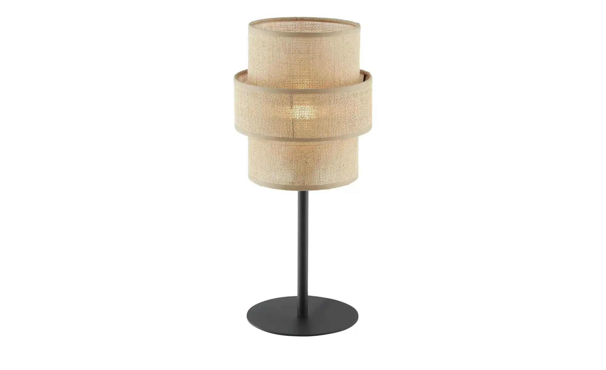 Tischleuchte   ¦ beige ¦ Maße (cm): H: 38  Ø: 20 Lampen & Leuchten > Tischl günstig online kaufen