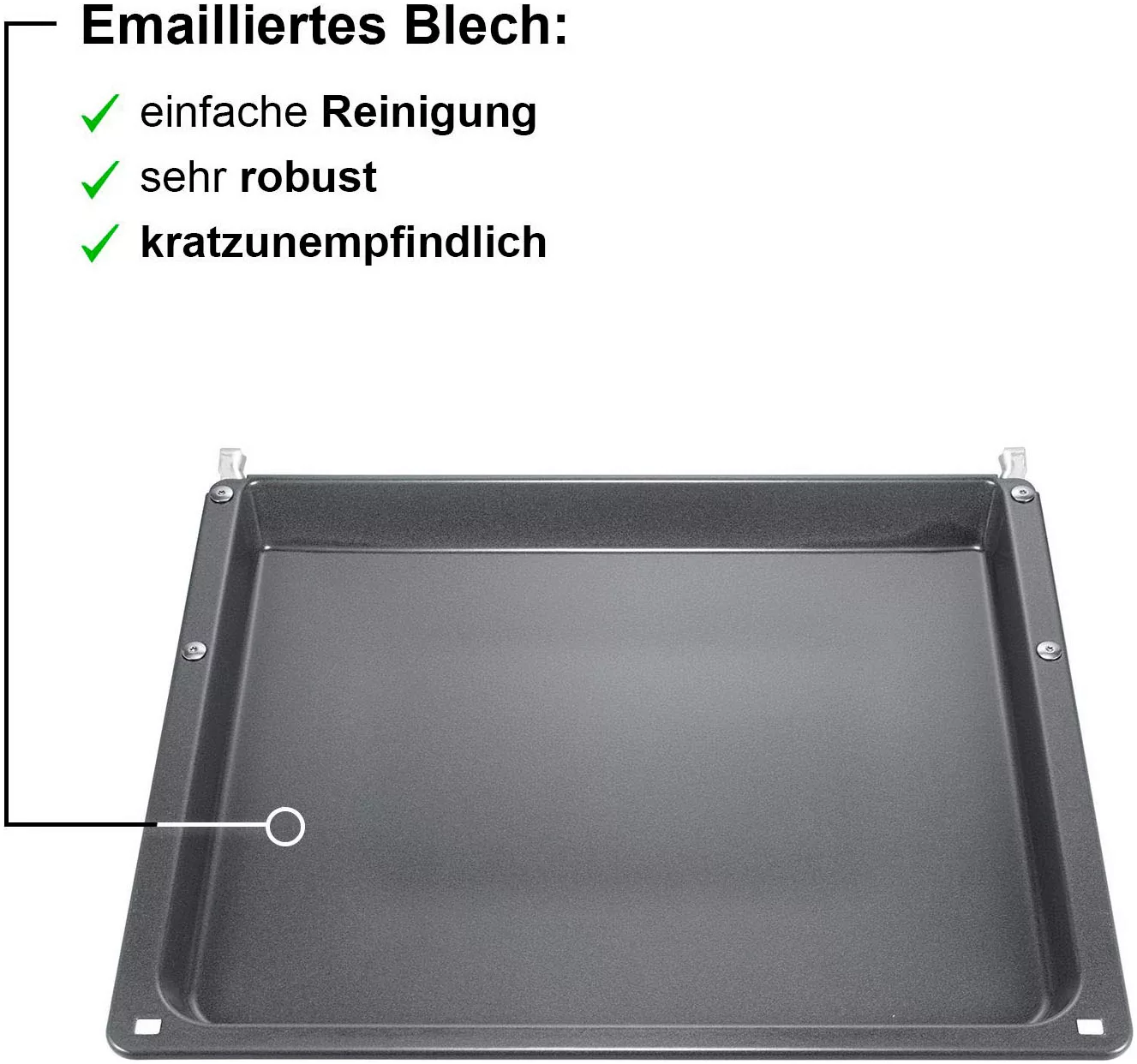 BOSCH Backblech »HEZ541000«, Stahl günstig online kaufen
