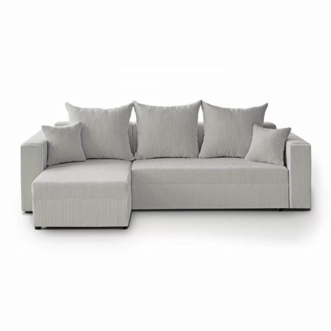 Beautysofa Ecksofa Hamlet, universelle Ecksofa, Cordstoff Ecksofa im modern günstig online kaufen