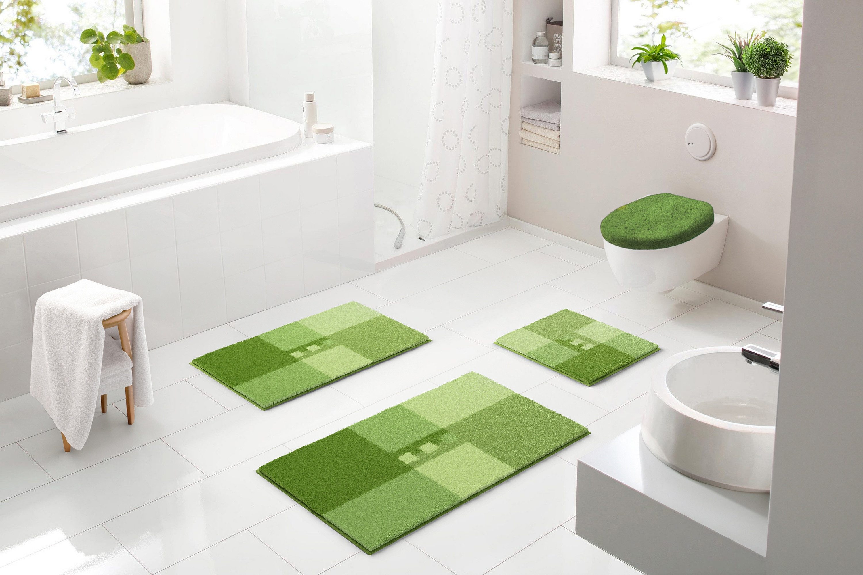 Linea Due Badematte Merkur, Höhe 18 günstig online kaufen
