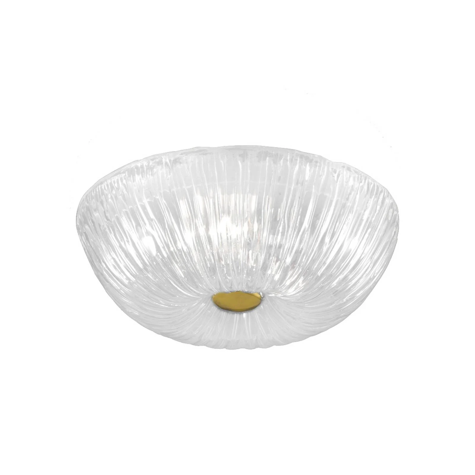 KOLARZ Deckenlampe Murano Sagredo, klar, Ø 30 cm, Muranoglas günstig online kaufen