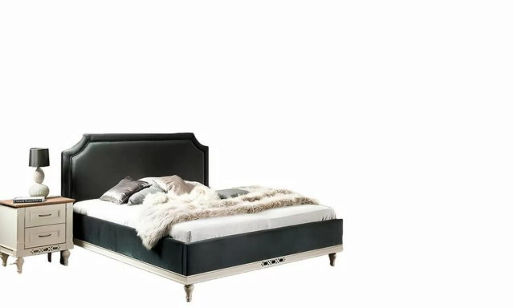 JVmoebel Bett Bett Polster Design Luxus Hotel Betten Ehe 140/160cm Schlaf Z günstig online kaufen