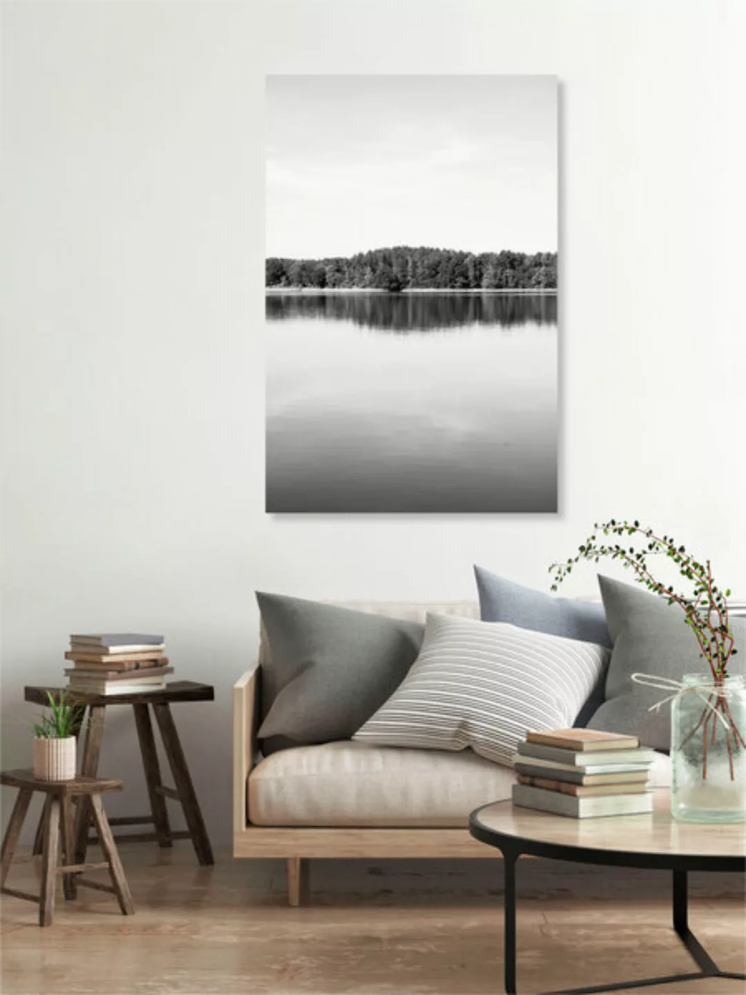 Poster / Leinwandbild - Calm Water günstig online kaufen