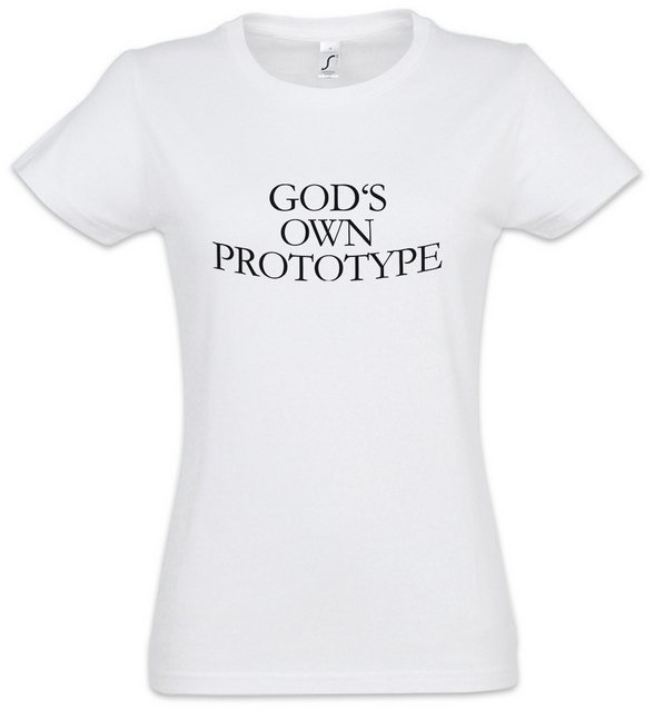 Urban Backwoods Print-Shirt God's Own Prototype Damen T-Shirt Religion Jesu günstig online kaufen