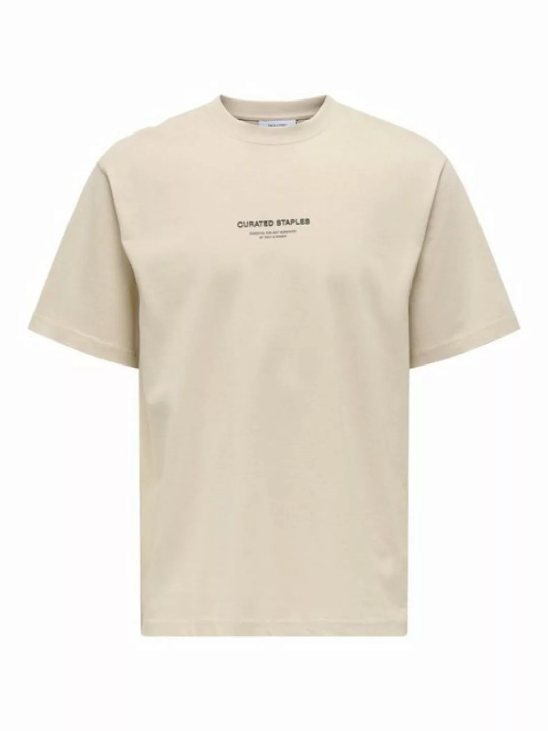 ONLY & SONS Rundhalsshirt ONSCURATED RLX PRINT SS TEE günstig online kaufen