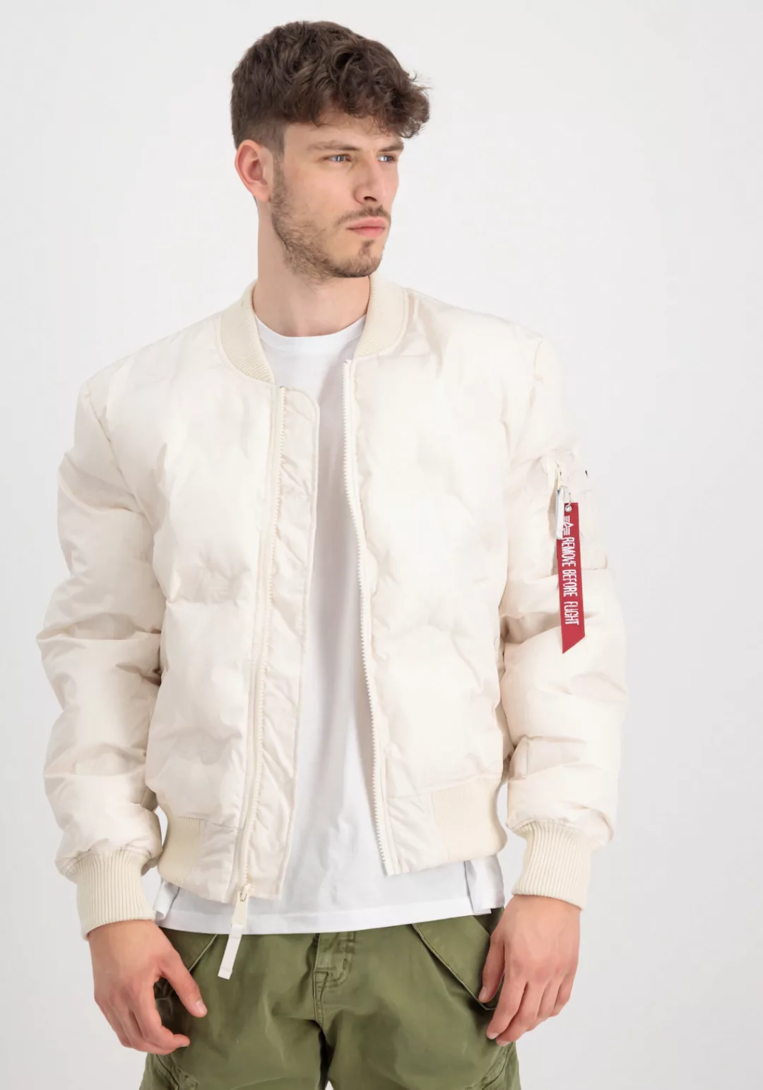 Alpha Industries Winterjacke "MA-1 Emb. Logo Puffer Winterjacke" günstig online kaufen