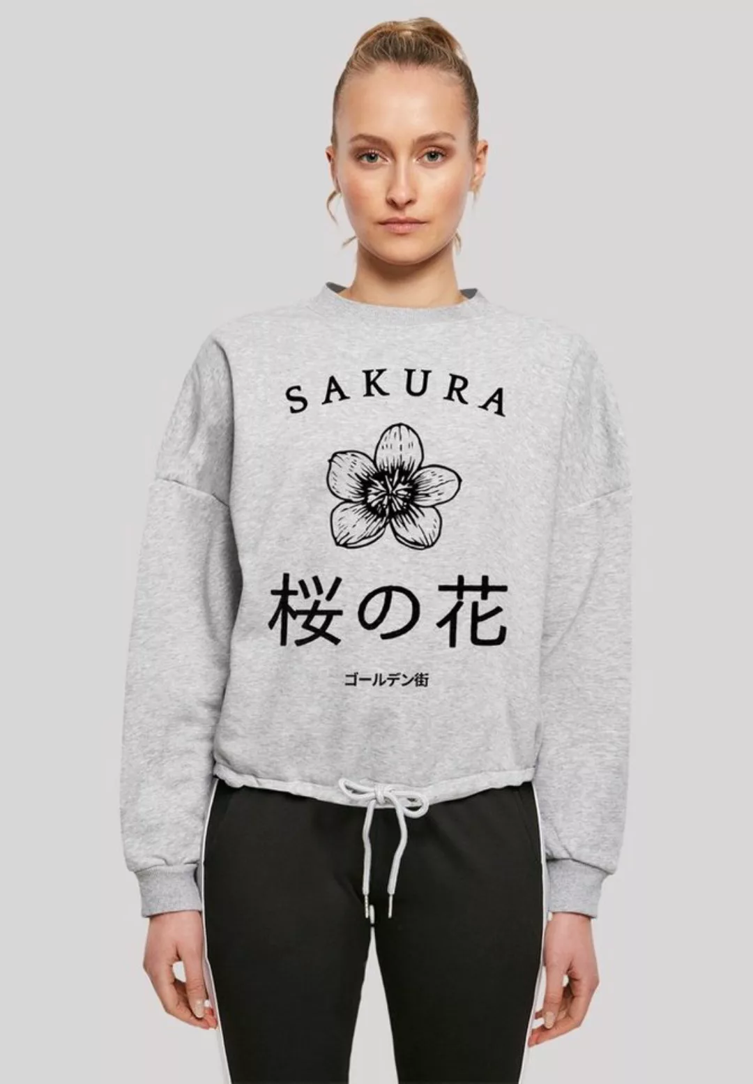 F4NT4STIC Sweatshirt "Kirschblüten Golden Gai", Print günstig online kaufen