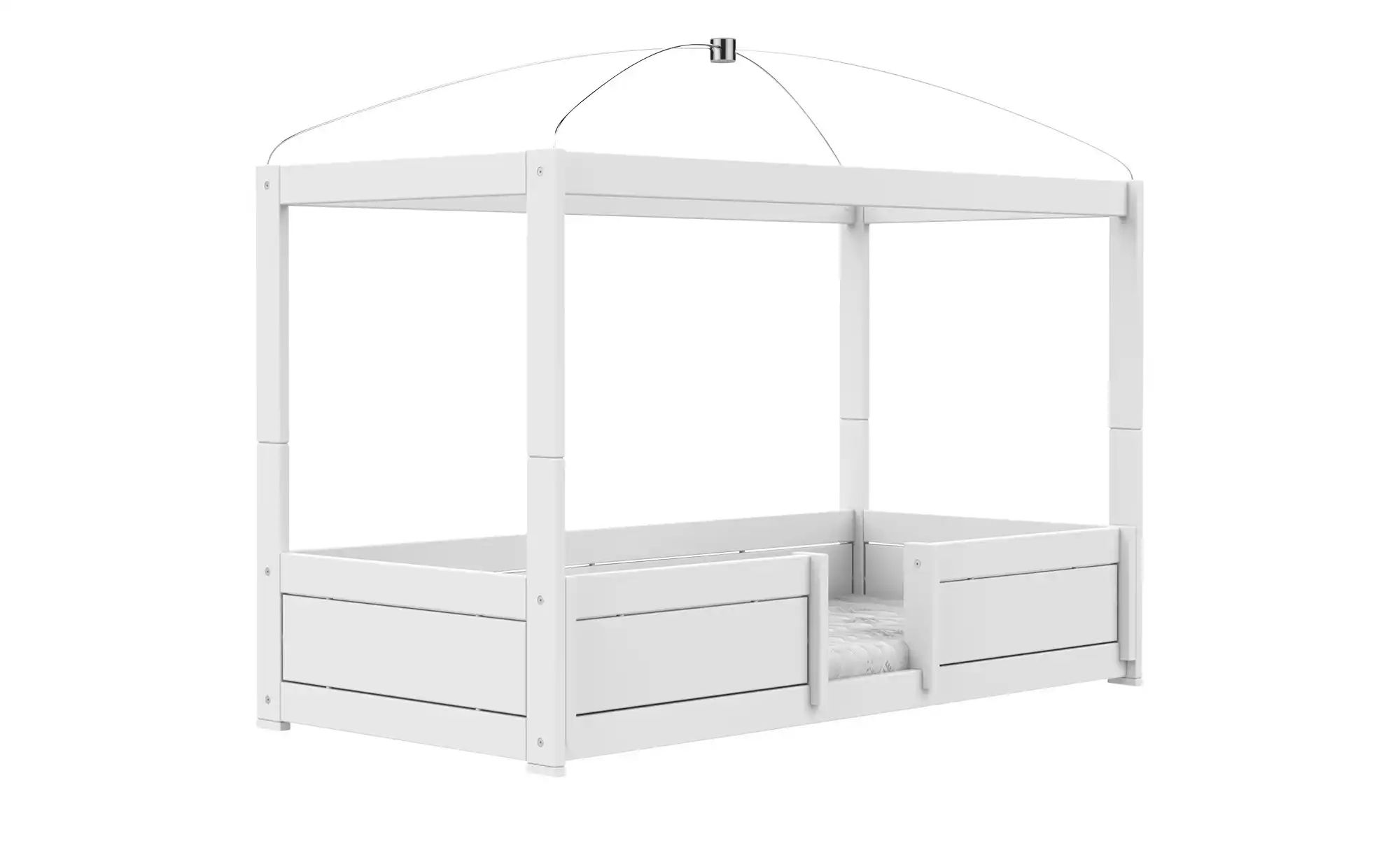 Lifetime Himmelbett  4-in-1 ¦ weiß ¦ Maße (cm): B: 207 H: 161 T: 124.0 Bett günstig online kaufen