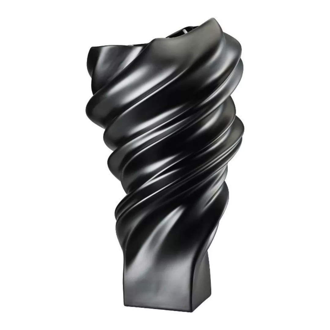 Rosenthal studio-line Squall Vase schwarz matt 32 cm günstig online kaufen
