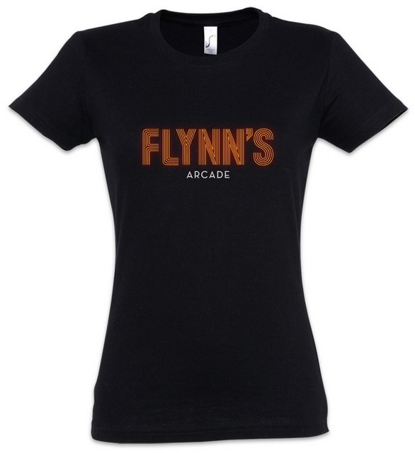 Urban Backwoods Print-Shirt Flynn`S Arcade Damen T-Shirt Tron Encom Kult Re günstig online kaufen