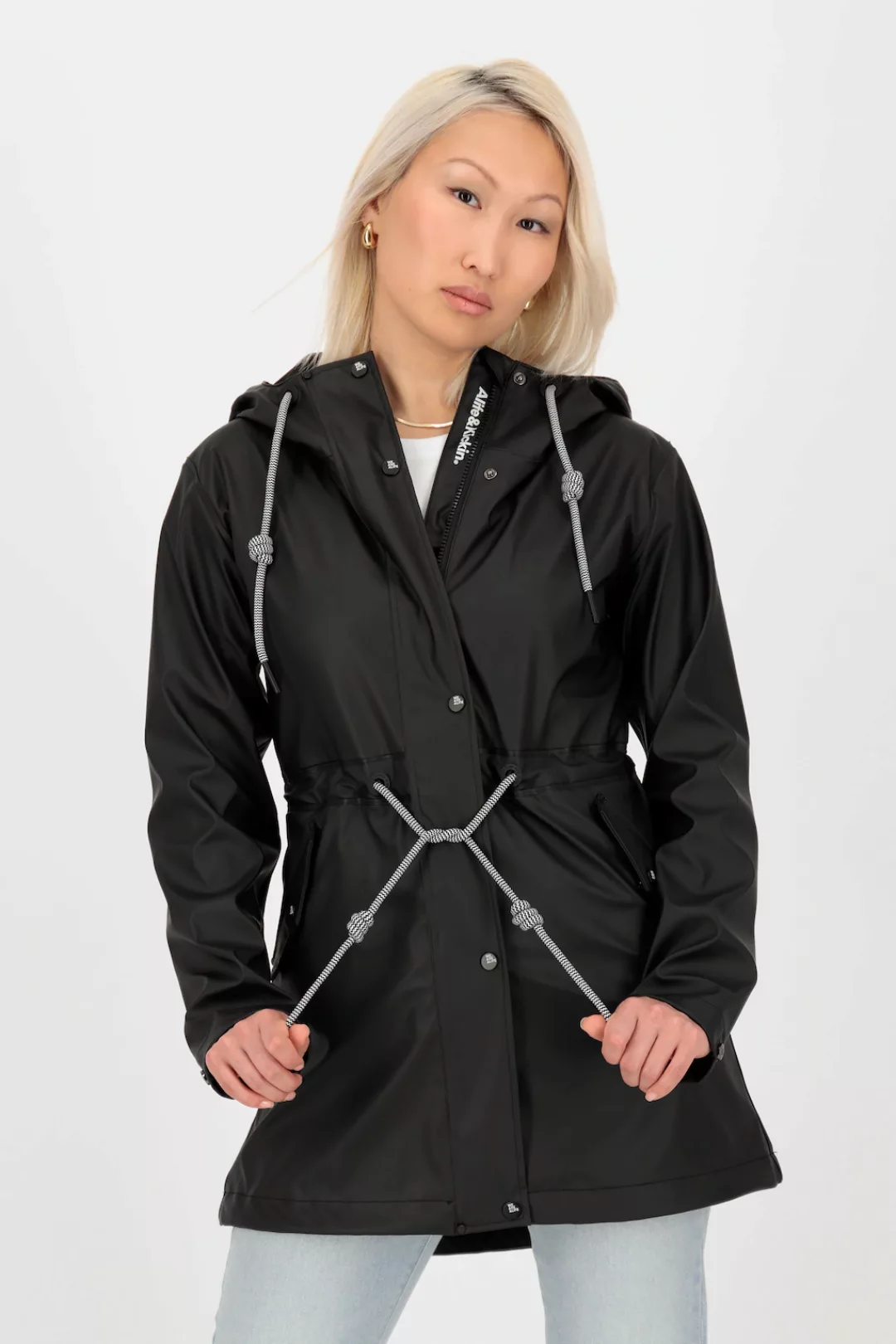 Alife & Kickin Regenjacke "EloiseAK A Rain Parka Damen" günstig online kaufen