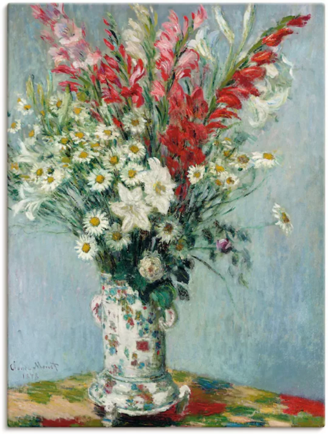Artland Leinwandbild »Blumenstrauß«, Arrangements, (1 St.), auf Keilrahmen günstig online kaufen