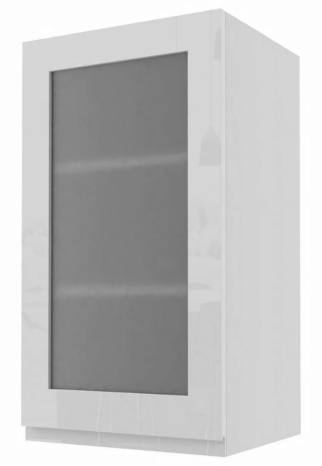 Feldmann-Wohnen Glashängeschrank Florence (Florence, 1-St) 40cm Front-, Kor günstig online kaufen