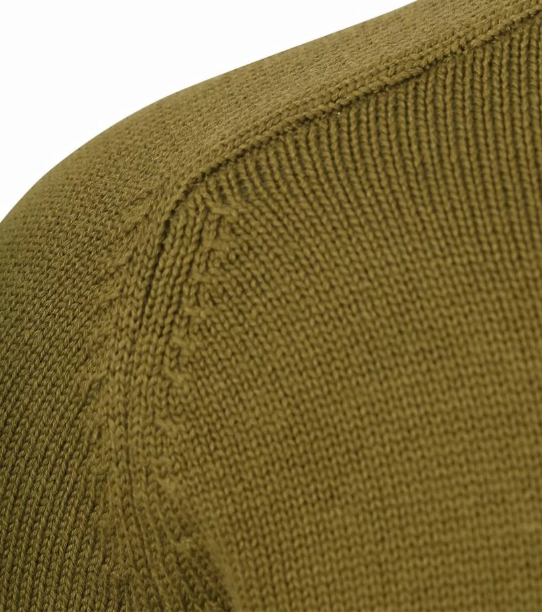 KnowledgeCotton Apparel Pullover Olivgrün - Größe M günstig online kaufen