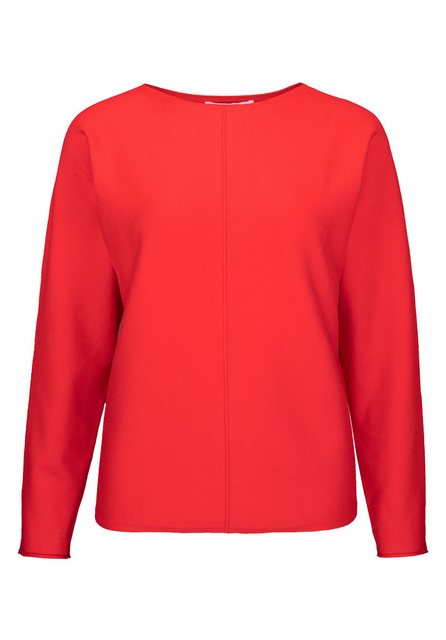 bianca Strickpullover OTIS in Feinstrick-Optik in der Trendfarbe 'fire' günstig online kaufen