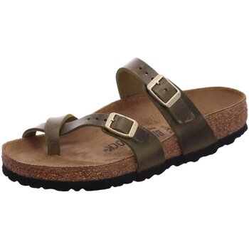 Birkenstock  Clogs Pantoletten Mayari LEOI green e 1023209 günstig online kaufen