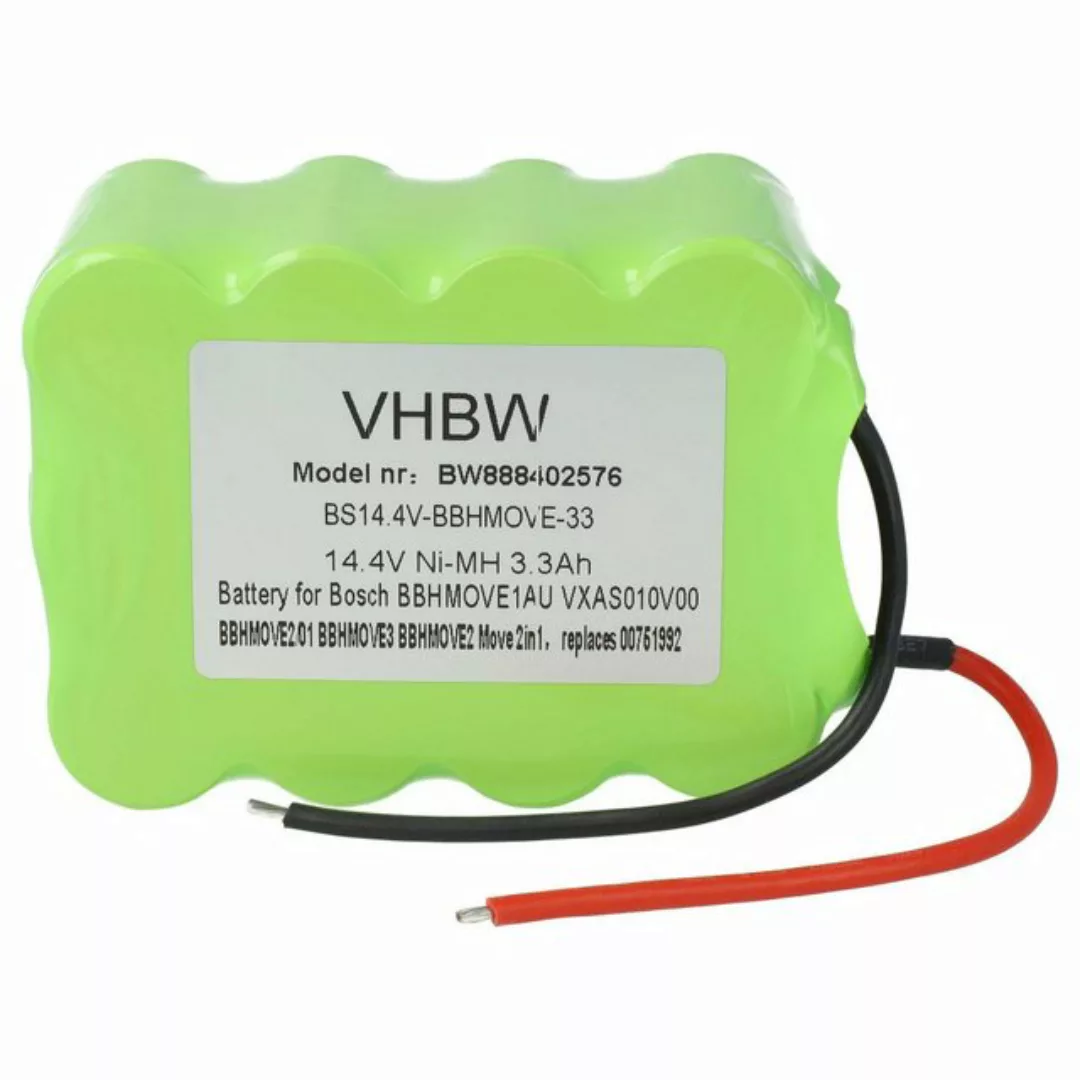 vhbw kompatibel mit Hoover HH5010WD HandiVac Staubsauger-Akku NiMH 3300 mAh günstig online kaufen