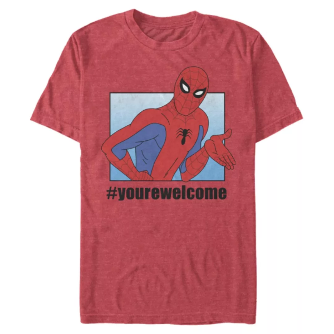 Marvel - Spider-Man - Spider-Man #yourewelcome - Männer T-Shirt günstig online kaufen