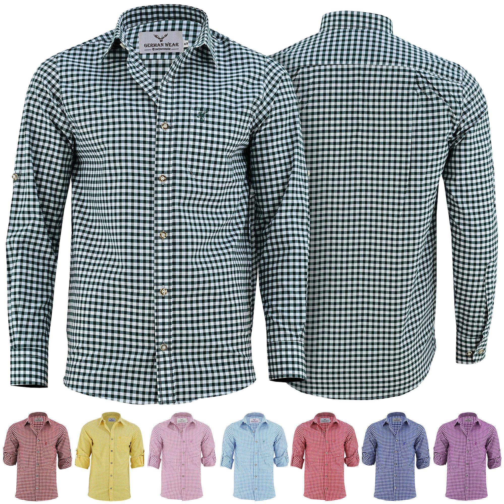 German Wear Trachtenhemd GW120x Trachtenhemd Langarm günstig online kaufen
