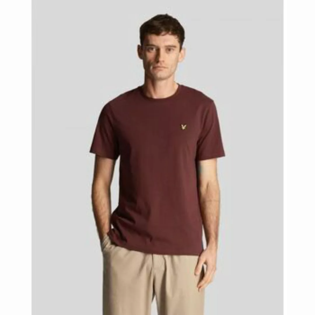 Lyle & Scott  T-Shirts & Poloshirts TS400VOG PLAIN T-SHIRT-X23. RICH BURGUN günstig online kaufen