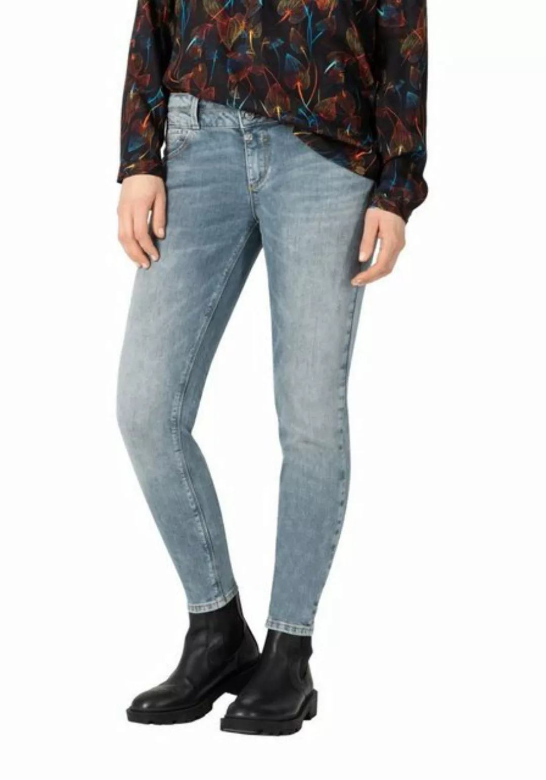 TIMEZONE Damen Jeans SLIM ENAYTZ - Slim Fit - Blau - Mineral Grey Wash günstig online kaufen