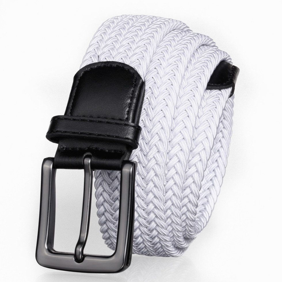 OKWISH Stretchgürtel Elastischer Gürtel Geflochtener Stoffgürtel günstig online kaufen