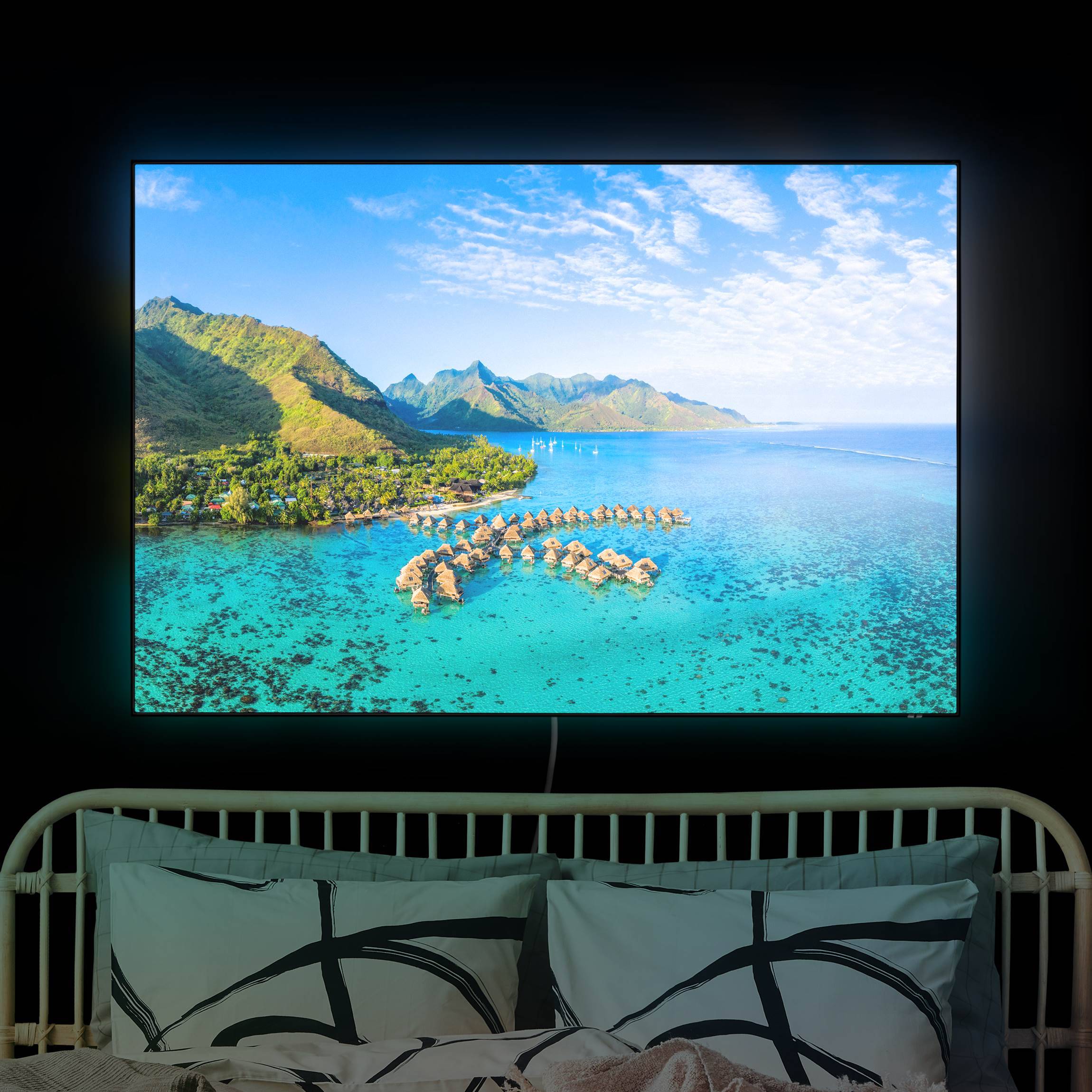 LED-Wechselbild Dream of Moorea günstig online kaufen