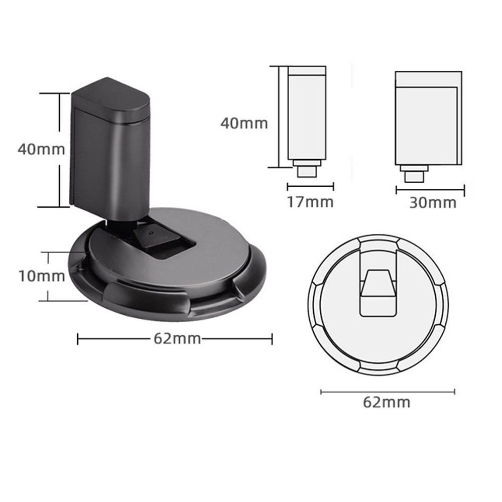 JOYOLEDER Türstopper Boden Selbstklebend Schwer Türhalter günstig online kaufen