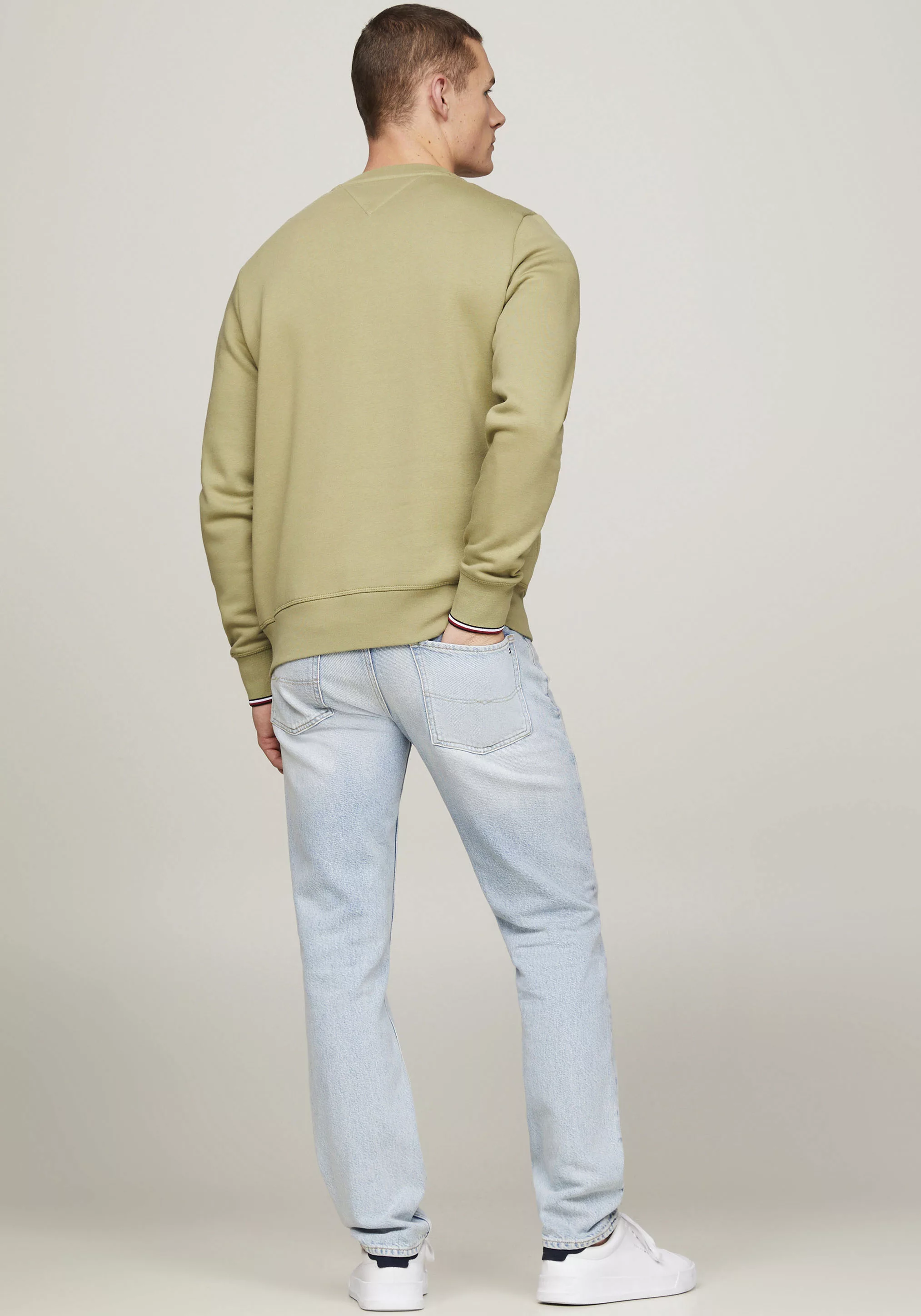 Tommy Hilfiger Sweatshirt "TOMMY LOGO TIPPED CREWNECK" günstig online kaufen
