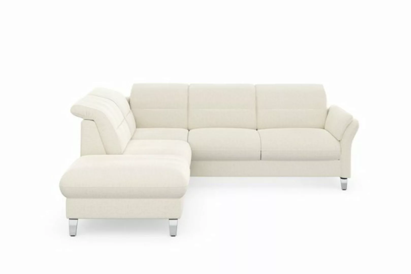 sit&more Ecksofa Grenoble L-Form, Federkern, wahlweise mit Bettfunktion, St günstig online kaufen