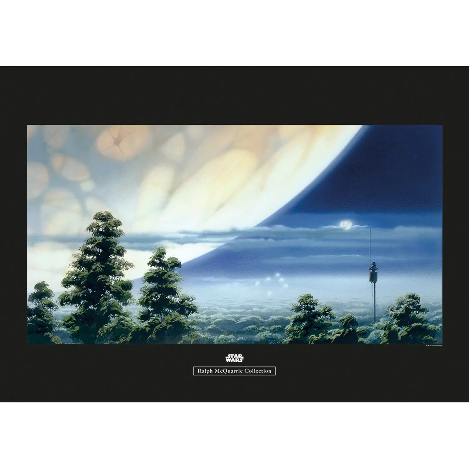 Komar Bild "Star Wars Classic RMQ Yavin Lookout", Star Wars, (1 St.), Wandb günstig online kaufen