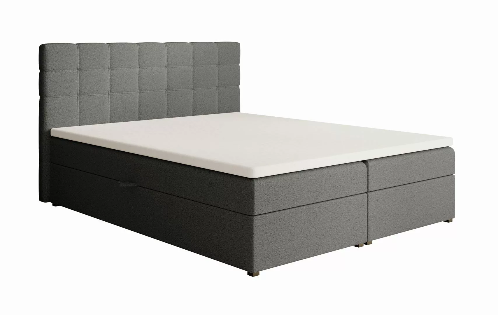 Beautysofa Boxspringbett Kontinentales mit Bettkasten TOPIQ günstig online kaufen