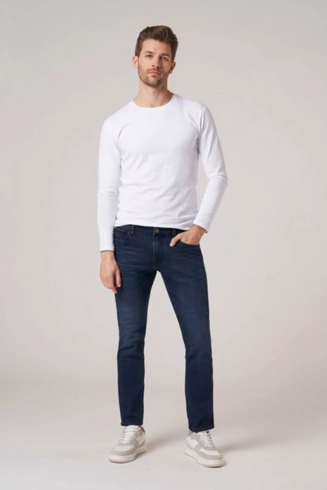 Hattric Slim-fit-Jeans Hattric Herren 5-Pocket Davis günstig online kaufen