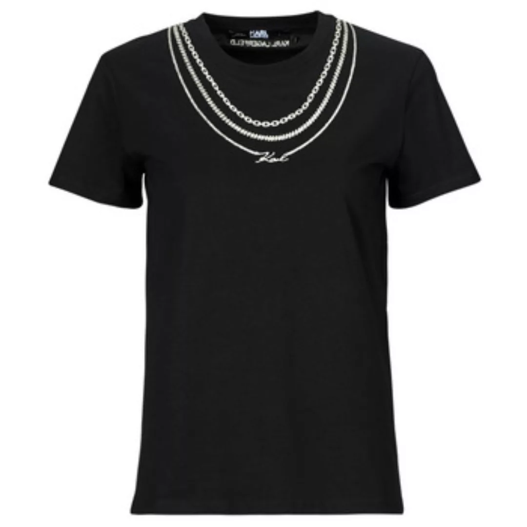 Karl Lagerfeld  T-Shirt karl necklace t-shirt günstig online kaufen