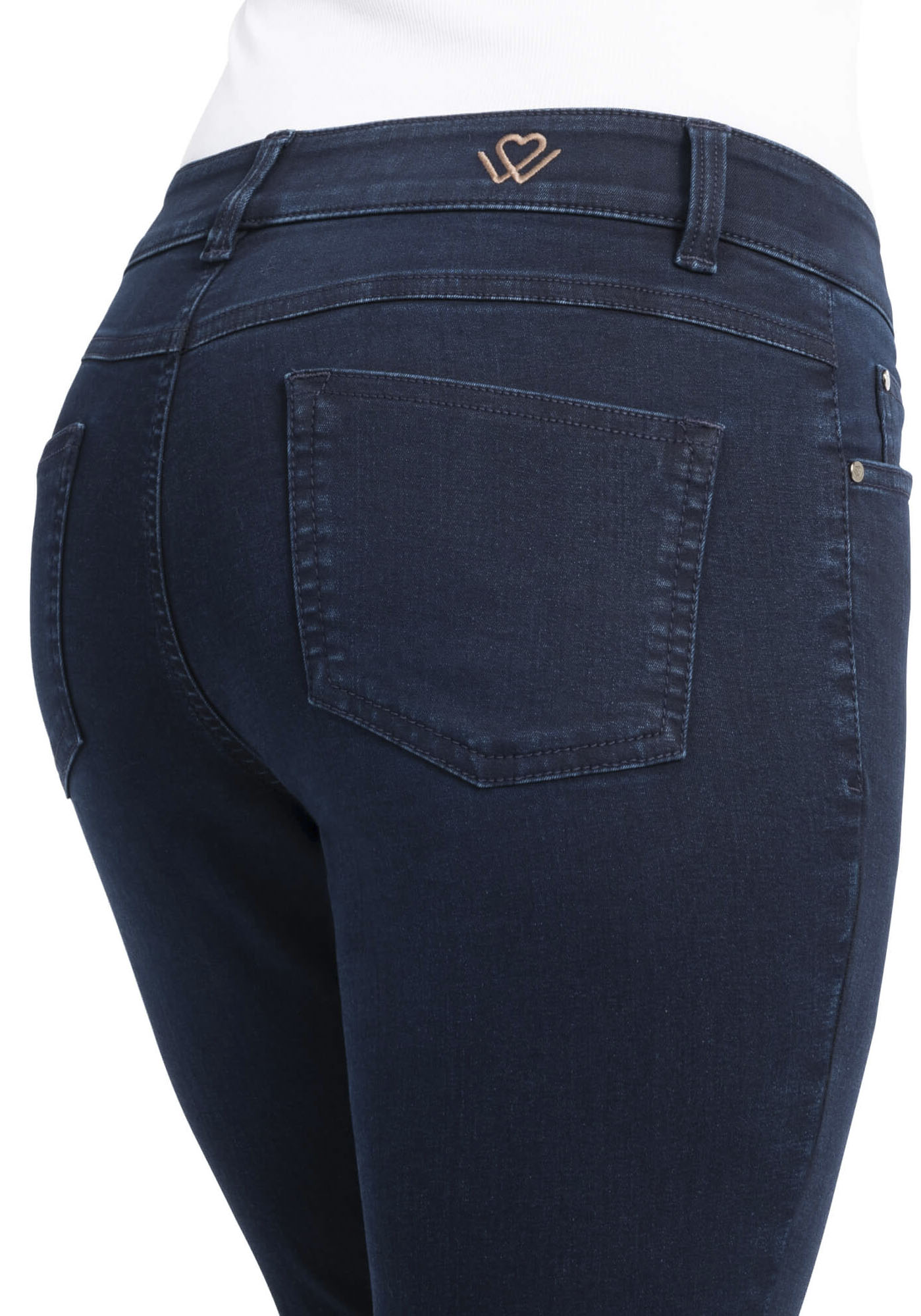 wonderjeans Skinny-fit-Jeans Skinny-WS76-80 Schmaler Skinny-Fit in hochelas günstig online kaufen